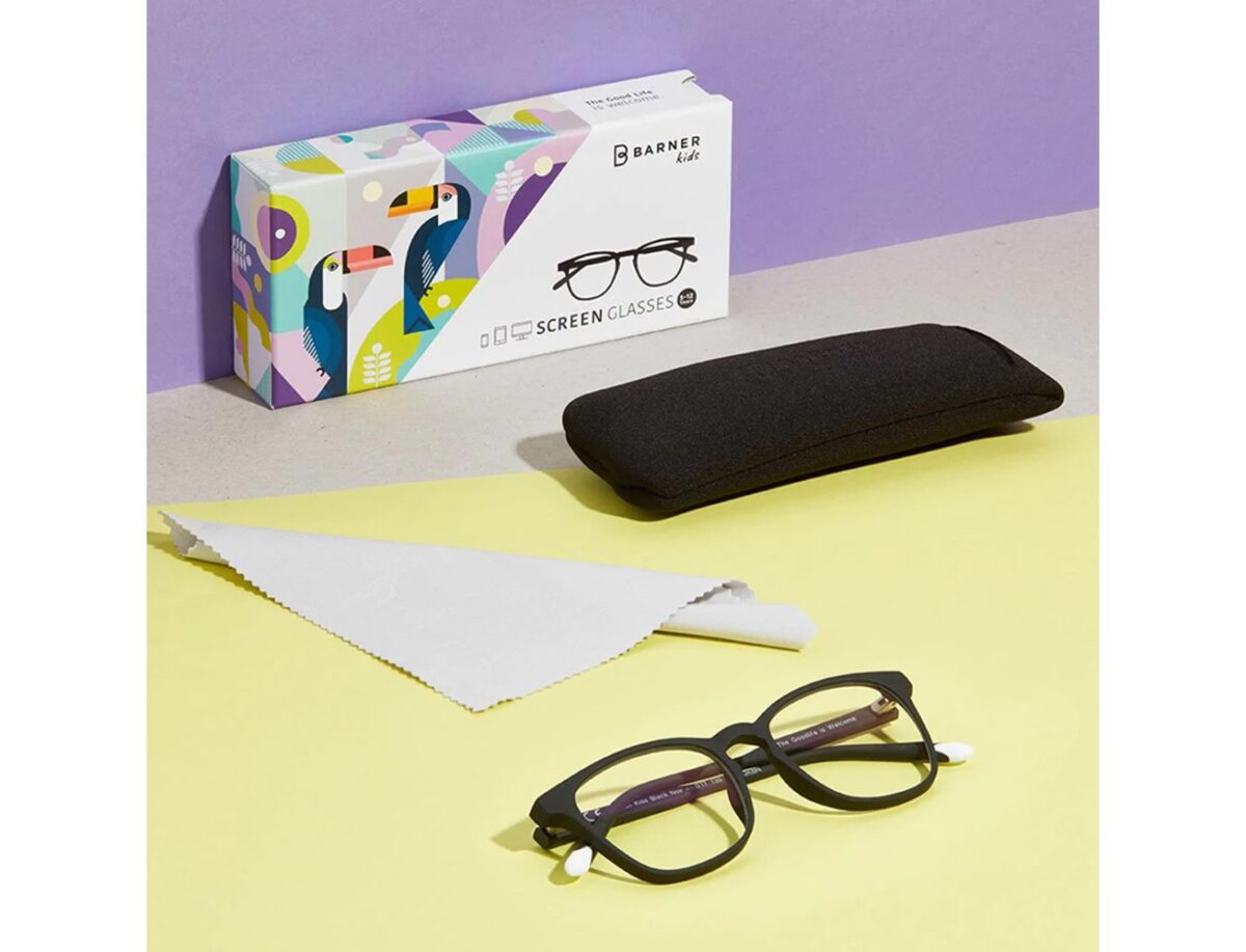 Barner Screen Glasses Dalston Kids - Black Noir-71826