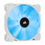Corsair iCUE SP140 RGB ELITE Performance 140mm White PWM Fan - Dual Fan Kit with Lighting Node CORE-72667