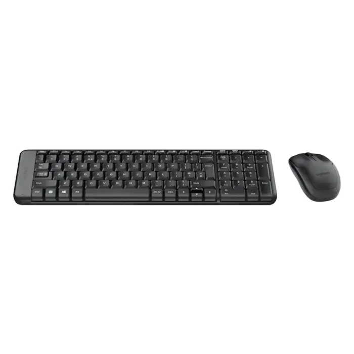 Logitech MK220 Wireless Mouse & Keyboard Combo - Black EN-AR-0