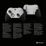 Xbox: Elite Wireless Controller Series 2 for Xbox One, Xbox Series X/S - Core (White)-75204