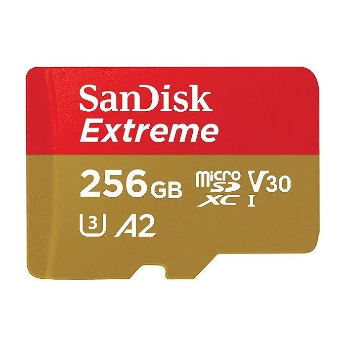 Sandisk 256GB Extreme Micro SD Memory Card SDSQXAV-256G-GN6MN SDXC Class 10 Card-0
