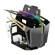 FSP CMT710 T-Wings Dual-System - Open Frame ATX Mid Tower Gaming Case - CMT710-0