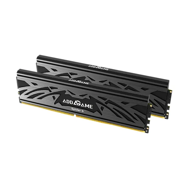 Addlink AddGame Spider S5 32GB (16GB x 2) DDR5 4800MT/s CL40 Memory With Heatsink - Black-0