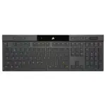 Corsair K100 AIR WIRELESS RGB Ultra-Thin Mechanical Gaming Keyboard - Black (English)-0