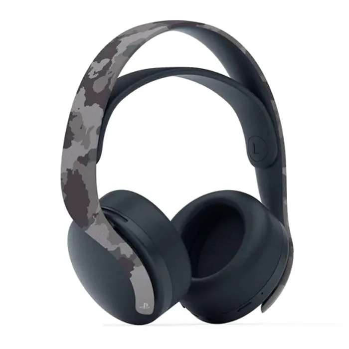 PS5: Sony PULSE 3D Wireless Headset - Gray Camouflage-0