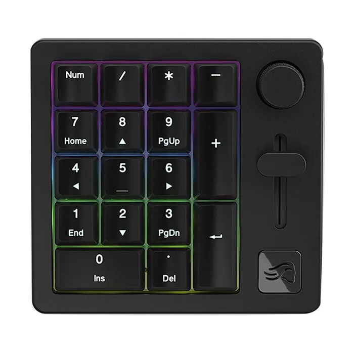 Glorious GMMK Wireless Mechanical Macro Numpad - Black Slate-0