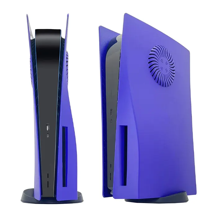 Ps5 Console (CD Version) Replacement Shell (Face Plate) with Cooling Vents - Purple-0