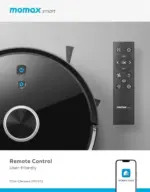 Momax Elite Cleanse IOT UV-C Vacuum Robot - Black-83490