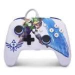 PowerA Nintendo Switch Enhanced Wired Controller - Master Sword Attack Zelda Link-0