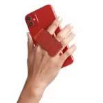 HANDLstick Glitter Collection Smartphone Grip And Stand - Red-85266