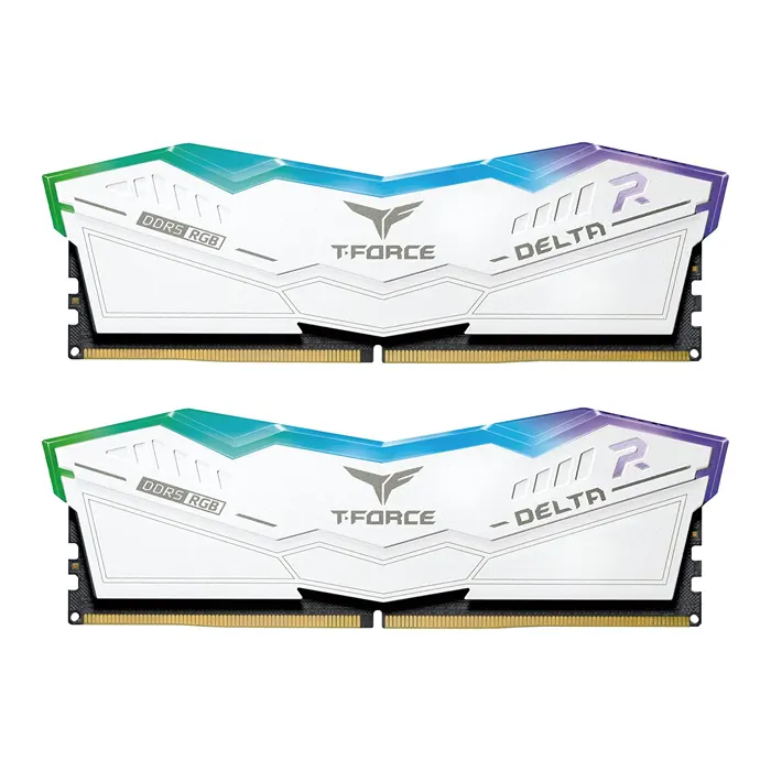 Team T-Force Delta RGB 32GB (2 x 16GB) DDR5 5200 (PC5 41600) Desktop Memory -0