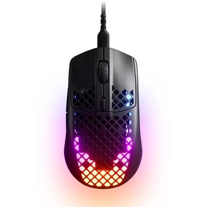 SteelSeries AEROX 3 (2022 Edition) RGB Wired Gaming Mouse - Onyx-0