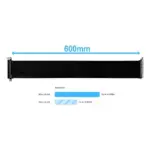 LIAN LI 600MM PCIe 4.0 Riser Cable - Black-92307