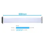 LIAN LI 600MM PCIe 4.0 Riser Cable - White-92320