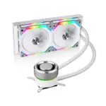 LIAN LI Galahad AIO 240 mm Liquid CPU Cooler SL Edition - White-0