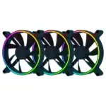 Razer Kunai Chroma 120mm ARGB Hydraulic Case Fan Black - 3 Fan-0