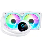 GAMEON - KRAKEN A380 240mm Liquid CPU Cooler - White-thumbnail