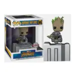 Funko POP Deluxe! Marvel: GOTG Ship - Groot (Exc)-0