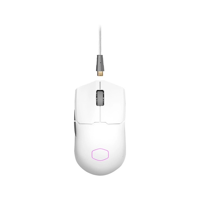 Cooler Master Mm712 Hybrid Gaming Mouse - White Matte (33217)-0