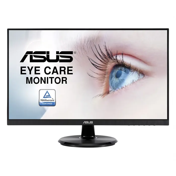 Asus VA24DQ 23.8-inch FHD 75Hz, IPS, Frameless, Flicker Free, Adaptive-Sync Eye Care Monitor - Black-0