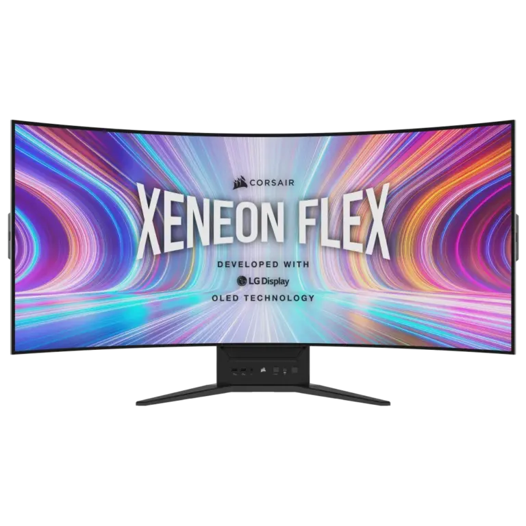 Corsair Xeneon Flex 45 Inch OLED WQHD 240Hz Bendable Gaming Monitor 33743-0