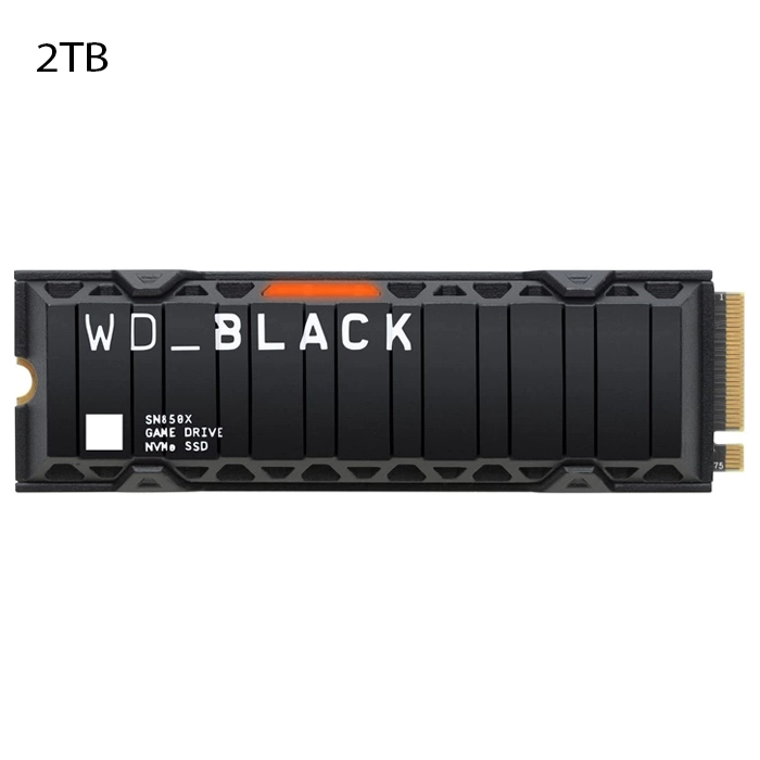 Wd Black 2tb Sn850x SSD With Heatsink For Ps5 -0