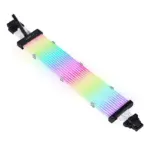 كابل تمديد RGB قابل للعنونة من LIAN LI STRIMER PLUS V2 12+4 إلى 12+4 دبوس، مع 12 دليل إضاءة-0