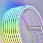 LIAN LI STRIMER PLUS V2 12+4 to 12+4-Pin, 8 Light Guides Addressable RGB Extension Cable-95775