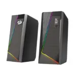 Redragon Gs520 Rgb Desktop Speakers, 2.0 Channel Pc Computer Stereo Speaker - Black-0