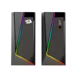 Redragon Gs520 Rgb Desktop Speakers, 2.0 Channel Pc Computer Stereo Speaker - Black-99306