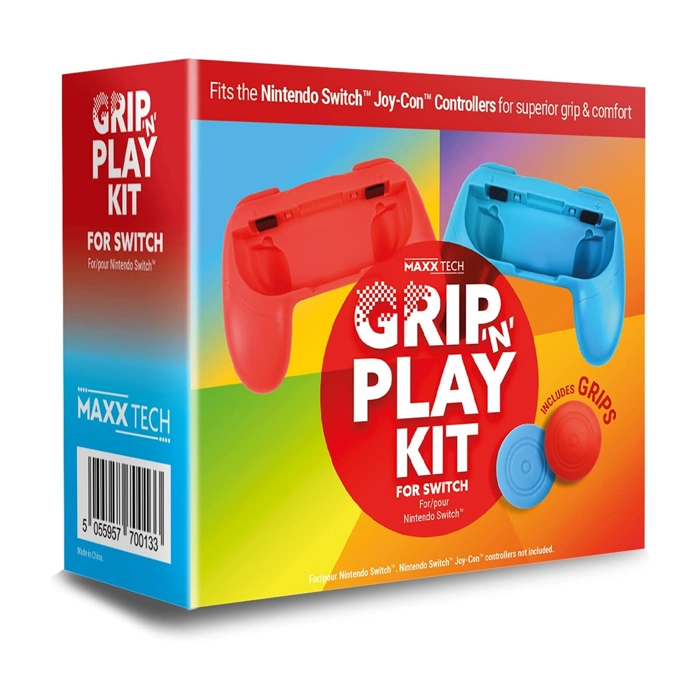 Maxx Grip N Play Kit For Nintendo Switch-0
