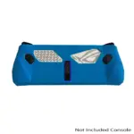 Asus Rog Ally Full-body Silicon Protector Case With Stand - Blue-thumbnail