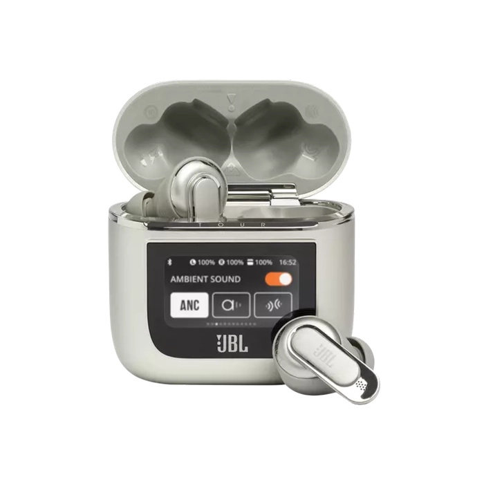 Jbl Tour Pro 2 True Wireless Noise Cancelling Earbuds Small - Champagne-0