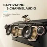 Anker Soundcore Motion X600 Portable Bluetooth Speaker With Wireless Hi-res Spatial Audio - Black-101831