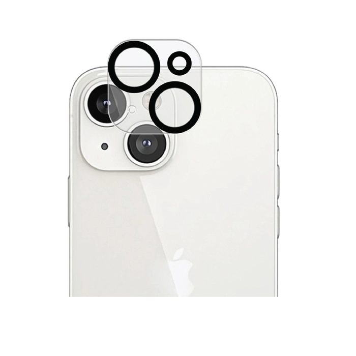 Eltoro Camera Glass AR with Silicone Ring for iPhone 15/15 Plus - Clear-0