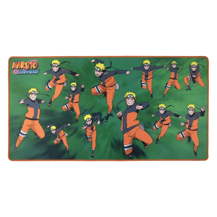 Konix Naruto Shippuden Xxl Mouse Pad Green And Orange-0