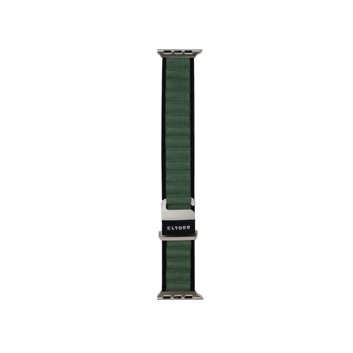 Eltoro Watch Band Loop 49/45/44mm - Black/Olive-0