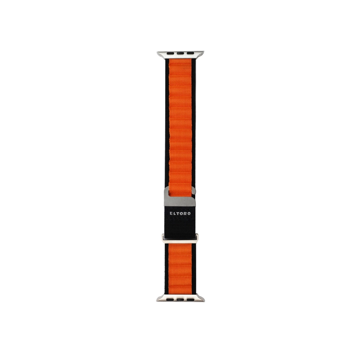 Eltoro Watch Band Loop 49/45/44mm - Black/Orange-0