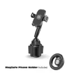Eltoro Car Cup Holder Phone Mount with MagSafe Phone Holder - Black-0