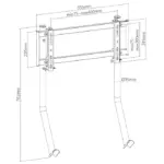 Lumi Single Monitor Mount For Cockpit Lrs09-sr01-104594