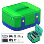 Nintendo Switch: Carrying Big Storage Bag - Green-0