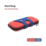 Nintendo: Portable Case Storage Bag Hardshell Pouch For Lite Console - Blue/red-0