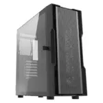 Darkflash Dk431 Metal Full Mesh Atx Gaming Pc Case - Black (With 4*ARGB Fans)-thumbnail