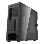علبة جهاز كمبيوتر ألعاب ATX معدنية بشبكة كاملة من دارك فلاش DK431 - أسود (مع 4 مراوح ARGB)-104981