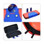 Nintendo: Portable Case Storage Bag Hardshell Pouch For Lite Console - Blue/red-103980