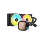 Corsair Icue Link H100i Rgb 240mm Aio Liquid Cpu Cooler - Black CW-9061001-WW-103422