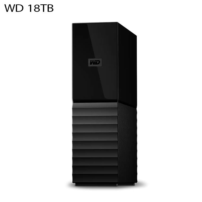 Wd My Book 18tb Usb 3.0 External Hard Drive - Black-0