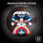 يد تحكم لاسلكية رازر إصدار محدود لجهاز إكس بوكس سيريس إكس|إس وجهاز إكس بوكس ون مع قاعدة شحن – كابتن أميركا-105043