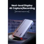 Ugreen Video Capture Card 4k Hdmi To Usb/usb C Hdmi Video Grabber Box For Pc Computer Camera Monitor Live Stream Record-106157