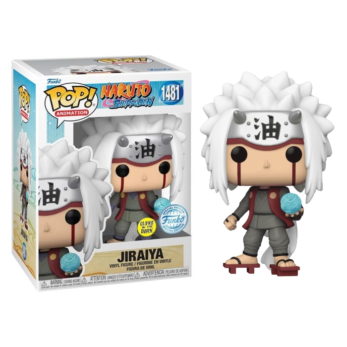 Funko Pop: Naruto- Jiraiya W/ Rasengan (Gw) (Exc)-0